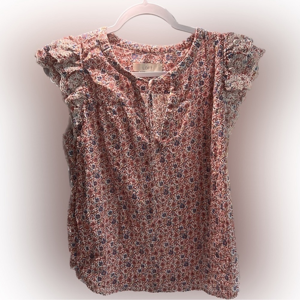 BOHEMIAN Ruffled Sleeved Top - Picture 5 of 7